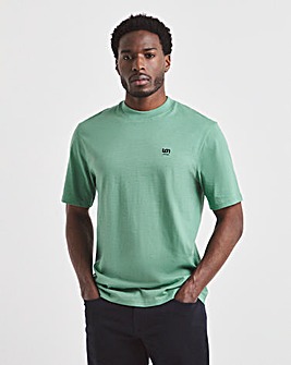 Union Embroid T-Shirt Long- Green