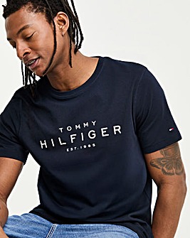 Tommy Hilfiger Short Sleeve Big Logo T-Shirt