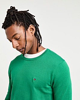Tommy Hilfiger Essential Cotton Crew Neck Jumper