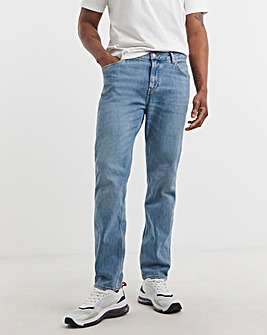 Tommy Hilfiger Madison Straight Fit Denton Jean - Mid Wash