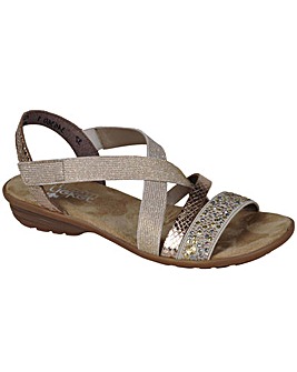 Rieker Copper Standard Fit Sandals
