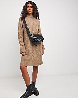 Cable Jumper Dress