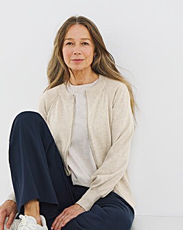 Lightweight Knitted Bomber
