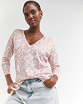 V Neck Slouch Tunic