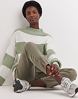 Block Stripe Jumper