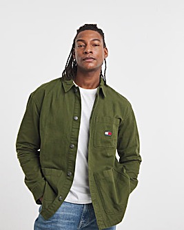 Tommy Jeans Essential Overshirt - Green