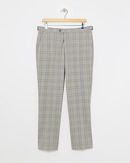 Tailored Check Suit Trouser