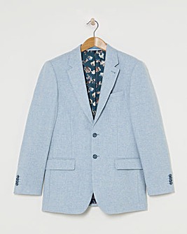 Wool Blend Suit Jacket