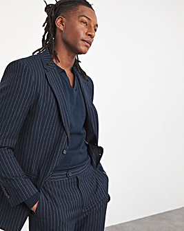 Pinstripe Suit Blazer