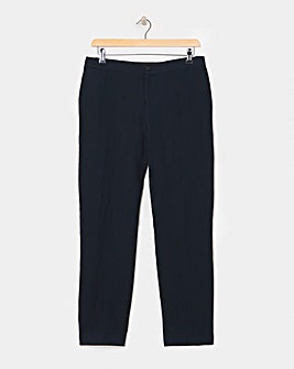Seersucker Cotton Suit Trouser