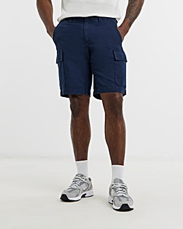 Timberland Cotton Linen Cargo Short - Blue
