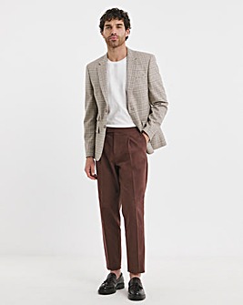 Tailored Heritage Patch Check Blazer