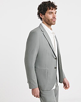 Lightweight Cotton Stretch Pocket Blazer
