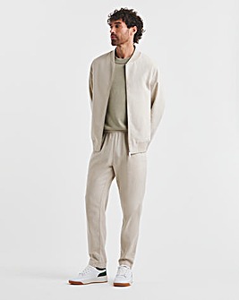 Tailored Linen Bomber
