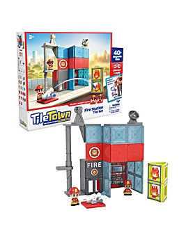 Tile Town Fire Station Tile Set