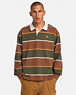 Timberland Long Sleeve Rugby Polo Shirt