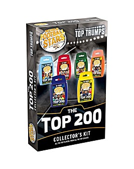 World Football Stars Top 200 Top Trumps - Collectors Kit