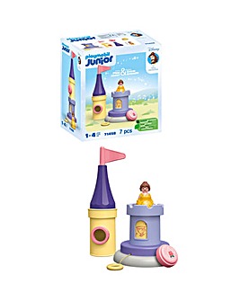 PLAYMOBIL 71458 Junior & Disney: Belle's Play Tower with Sound