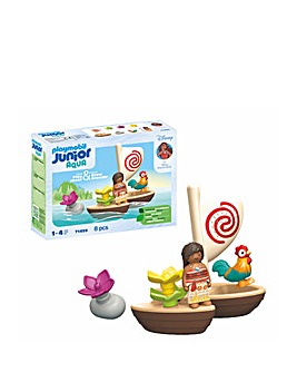 PLAYMOBIL 71459 Junior AQUA & Disney: Moana's Sail Boat