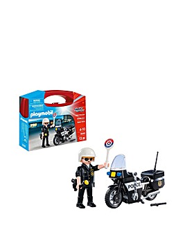 PLAYMOBIL 5648 City Action: Police Small Carry Case