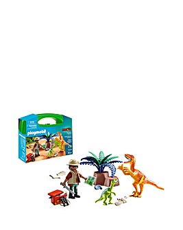 PLAYMOBIL 70108 Dinos: Dinosaur Explorer Carry Case