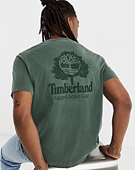 Timberland Rugged Active Gear Back Graphic Tee