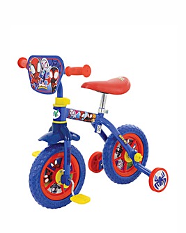 MoVe Spidey & His Amazing Friends 2 in1 10inch Training Bike