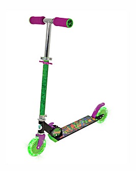 MoVe Turtles Folding Inline Scooter with Light Up Wheels