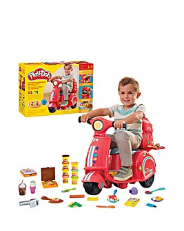 Play-Doh Pizza Delivery Kids Scooter Playset