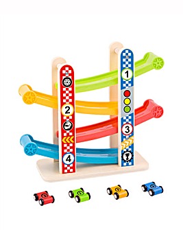 Tooky Toy Wooden Sliding Tower