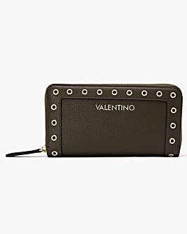 Valentino Bags Megeve Zip Around Rivet Wallet