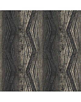 Boutique Vermeil Charcoal Stripe Wallpaper