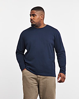 Long Sleeve Crew Neck T-shirt Long