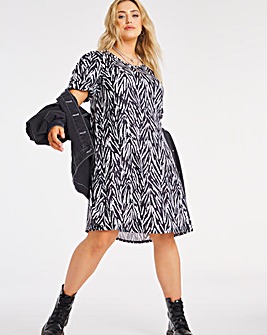 plus size swing dresses uk