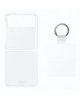 Samsung Clear Cover with Ring - Transparent - Flip