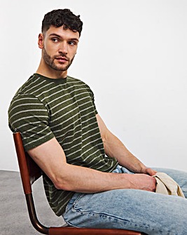 Marl Nepp Stripe T-Shirt Long