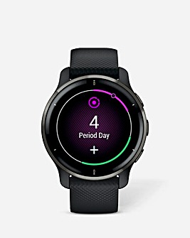 Garmin Venu 2 Plus GPS Smart Watch - Black Slate