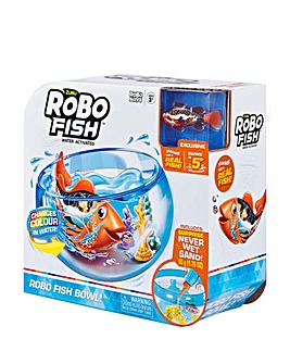 Robo Alive: Robo Fish Robotic Swimming Pets Fish Bowl Playset