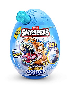 Smashers Dino Ice Age Light Up Surprise Unboxing Mega Egg
