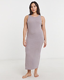 Modal Rib Lounge Dress