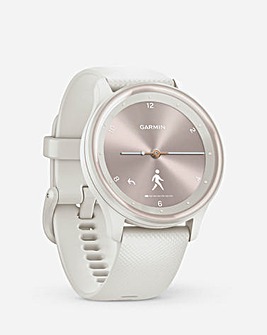 Garmin Vivomove Sport Watch - Cream