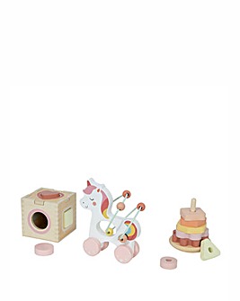 Tooky Wooden 3 in 1 Box Unicorn