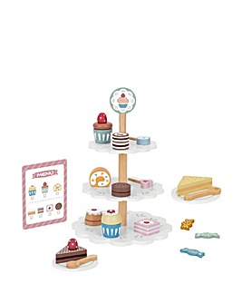 Tooky Wooden Dessert Stand