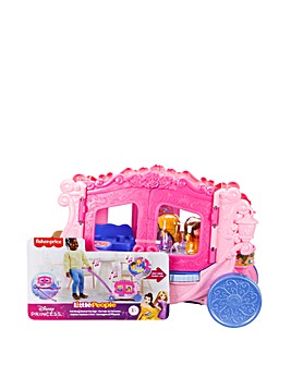 Fisher-Price Little People Disney Princess Pull-Along Musical Carriage