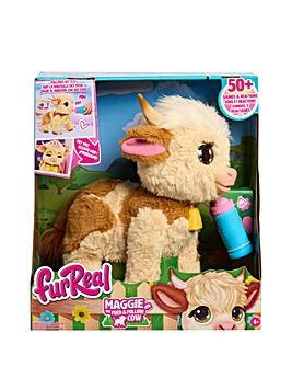 FurReal Maggie the Feed & Follow Cow