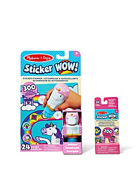 Melissa & Doug Sticker WOW Unicorn Bundle