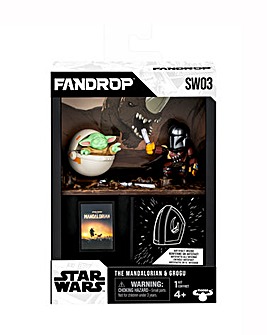 FanDrop Star Wars W1 Figure 2pk Mandalorian vs Grogu