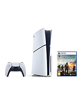 PlayStation 5 Disc Console + Battlefield 6 Bundle