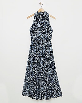 Pleated Occasion Maxi Dress