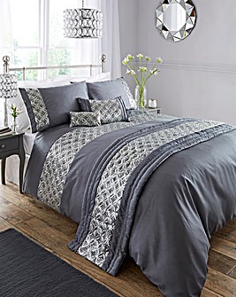 Bedding J D Williams Jocasta Embellished Duvet Cover Set